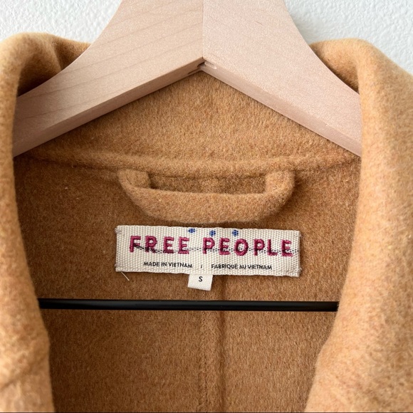 NWT Free People Adore You Longline Slouchy Coat - Picture 4 of 12